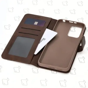 Hurtownia GSM - Bizon Case Wallet Xiaomi Poco X4 GT dunkelbraun - BIZ2148 - {ean13} - Hurt