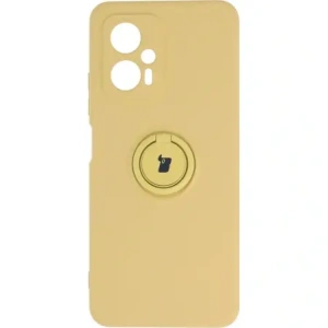 Hurtownia GSM - Etui Bizon Case Silicone Ring Sq do Xiaomi Poco X4 GT žluté - BIZ2149 - {ean13} - Hurt