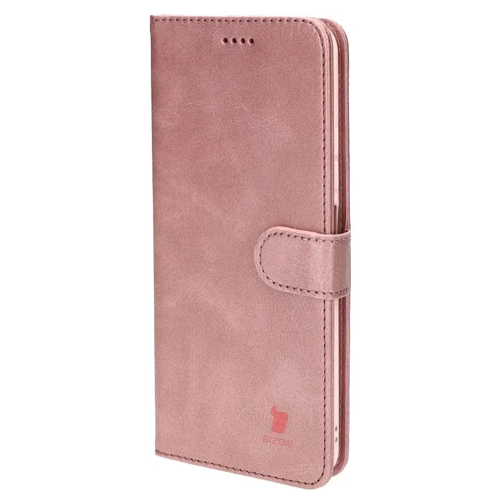 Hurtownia GSM - Bizon Case pénztárca tok a Xiaomi Poco X4 GT világos rózsaszínben - BIZ2150 - {ean13} - Hurt