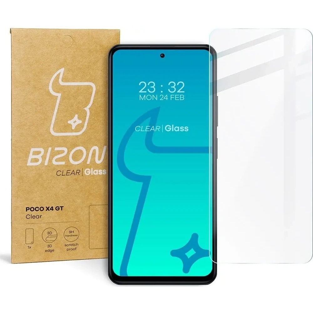 Hurtownia GSM - Tempered glass Bizon Glass Clear für Xiaomi Poco X4 GT - BIZ2152 - {ean13} - Hurt