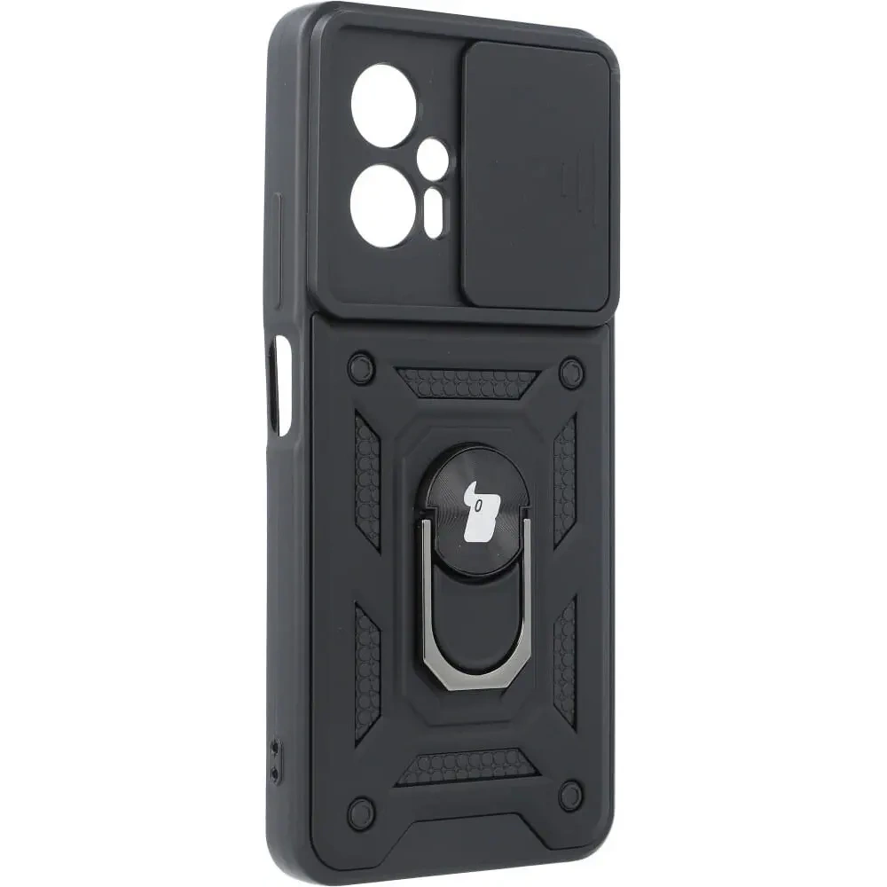 Hurtownia GSM - Bizon Case CamShield Ring Xiaomi Poco X4 GT fekete - BIZ2155 - {ean13} - Hurt