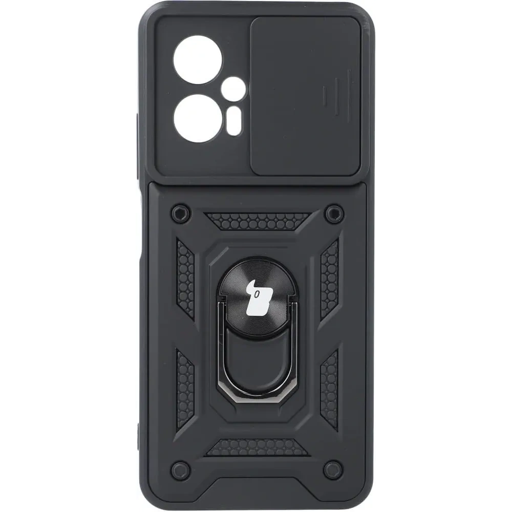 Hurtownia GSM - Bizon Case CamShield Ring Xiaomi Poco X4 GT fekete - BIZ2155 - {ean13} - Hurt