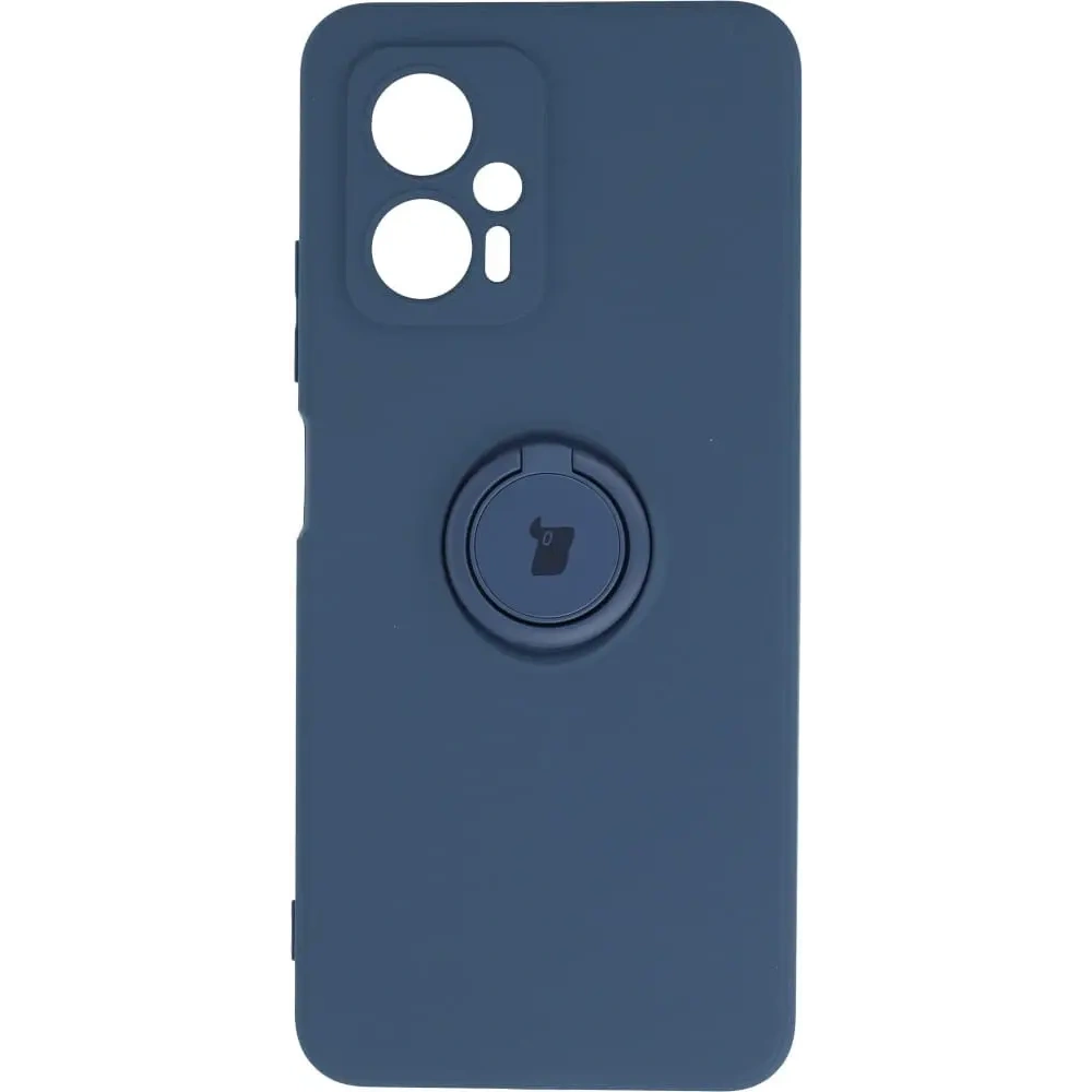 Hurtownia GSM - Etui Bizon Case Silicone Ring Sq do Xiaomi Poco X4 GT granatowe - BIZ2157 - {ean13} - Hurt