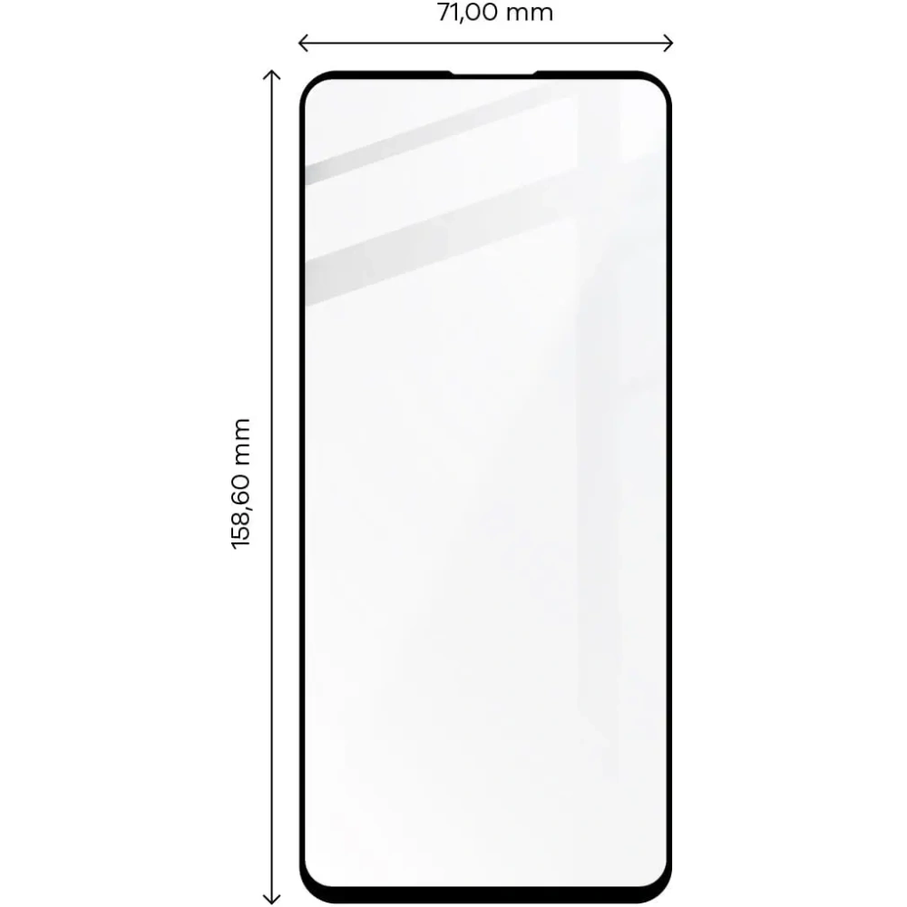 Hurtownia GSM - Tvrzené sklo Bizon Glass Edge pro Poco X4 Pro 5G černé - BIZ2159 - {ean13} - Hurt