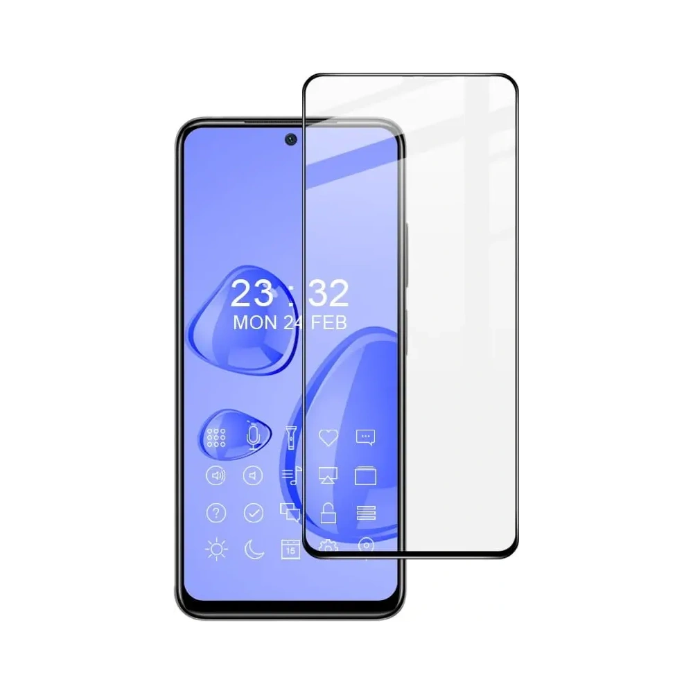 Hurtownia GSM - Tvrzené sklo Bizon Glass Edge pro Poco X4 Pro 5G černé - BIZ2159 - {ean13} - Hurt