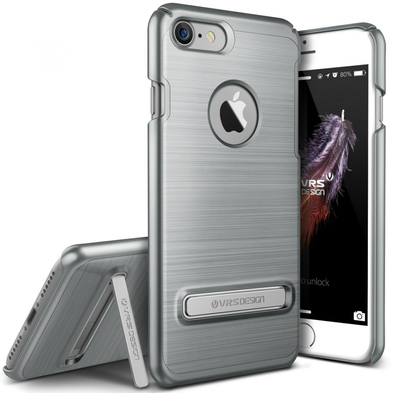Hurtownia VRS Design - 8809477682816 - VRS039SSV - Etui VRS Design Simpli Lite iPhone 7 Steel Silver - B2B homescreen