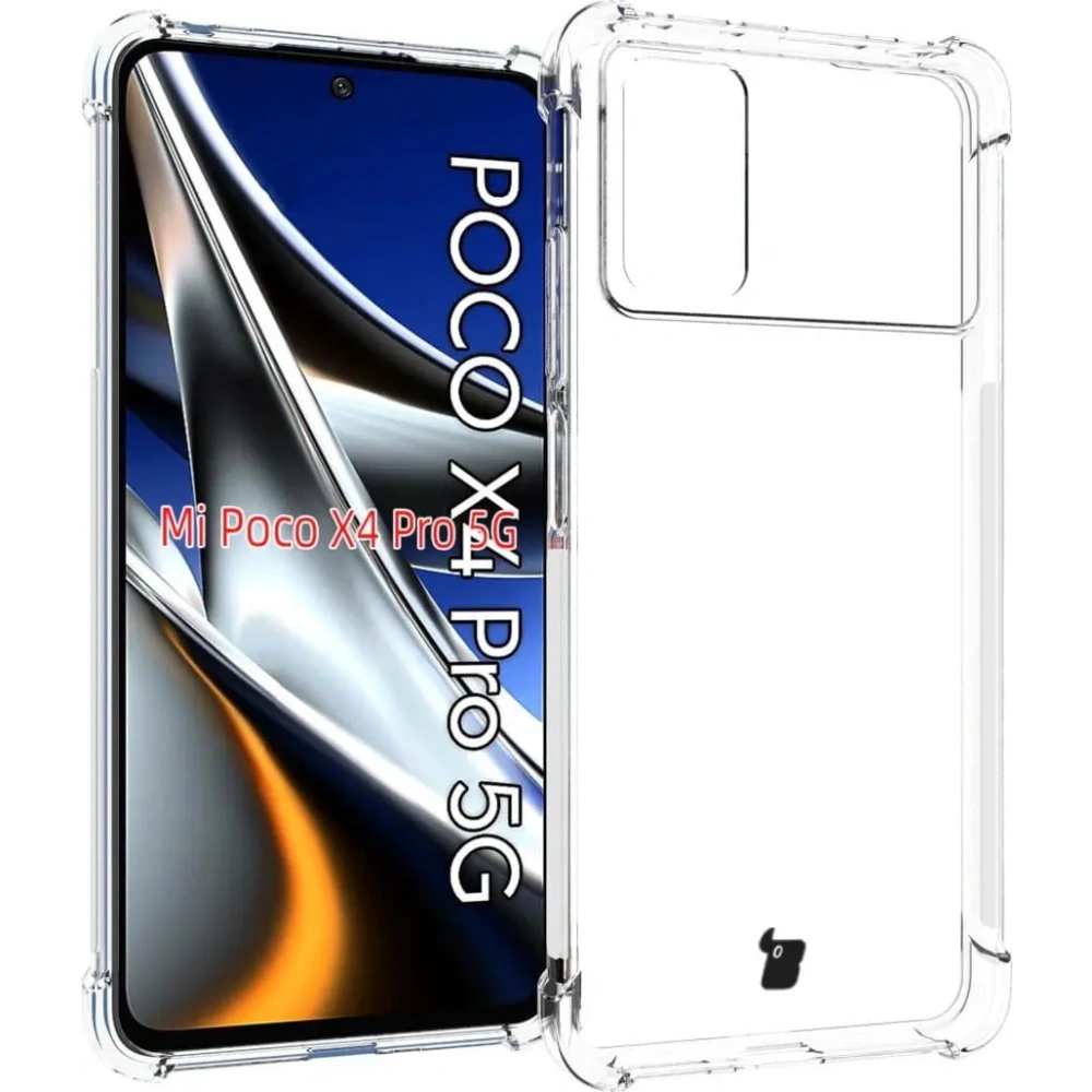 Wholesale Bizon Case Clear Pack case + 2x screen glass Xiaomi Poco X4 Pro 5G clear - BIZ2162 - {ean13} - Hurt