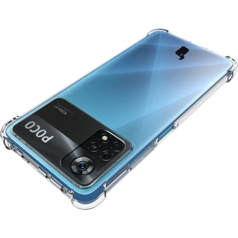 Wholesale Bizon Case Clear Pack case + 2x screen glass Xiaomi Poco X4 Pro 5G clear - BIZ2162 - {ean13} - Hurt