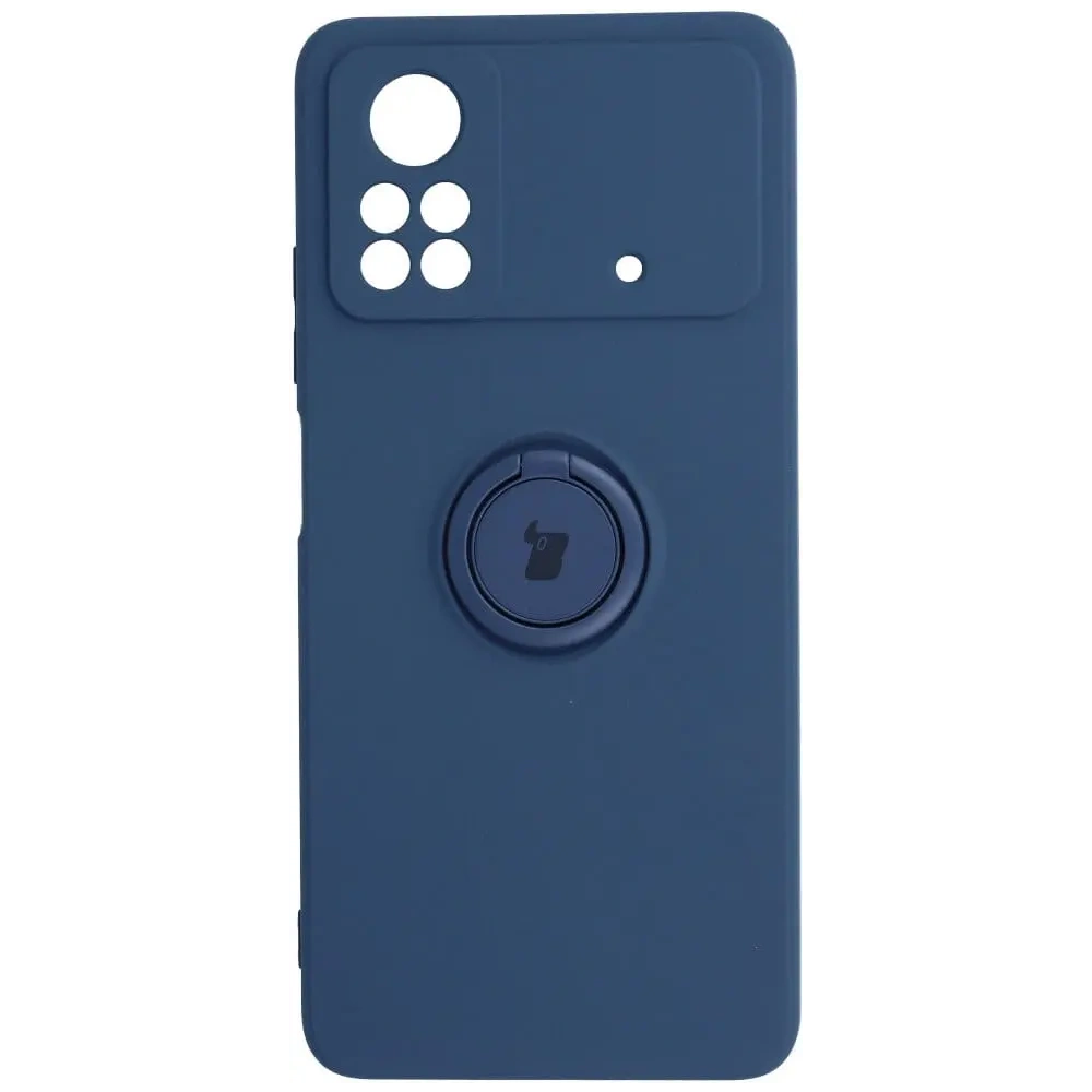 Hurtownia GSM - Bizon Case Silikonring Xiaomi Poco X4 Pro 5G marineblau - BIZ2163 - {ean13} - Hurt