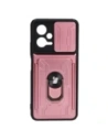 Wholesale Bizon Case Camshield Card Slot Ring Xiaomi POCO X5 light pink - BIZ2164 - {ean13} - Hurt