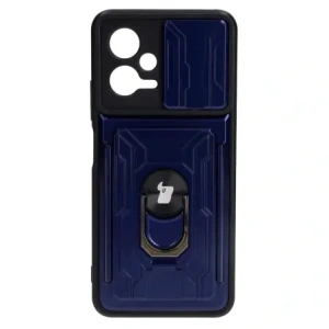 Hurtownia GSM - Bizon Case Camshield Kártya Slot Gyűrű Xiaomi POCO X5 sötétkék - BIZ2166 - {ean13} - Hurt