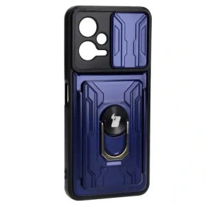 Hurtownia GSM - Bizon Case Camshield Kártya Slot Gyűrű Xiaomi POCO X5 sötétkék - BIZ2166 - {ean13} - Hurt