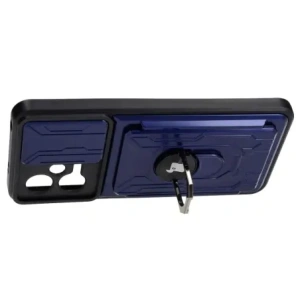 Hurtownia GSM - Bizon Case Camshield Kártya Slot Gyűrű Xiaomi POCO X5 sötétkék - BIZ2166 - {ean13} - Hurt
