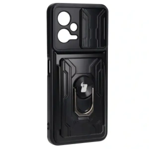 Hurtownia GSM - Bizon Case Camshield Kártyahely Gyűrű Xiaomi POCO X5 fekete - BIZ2167 - {ean13} - Hurt