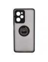 Wholesale Bizon Case Hybrid Ring Xiaomi Poco X5 Pro smoky with a black frame - BIZ2176 - {ean13} - Hurt