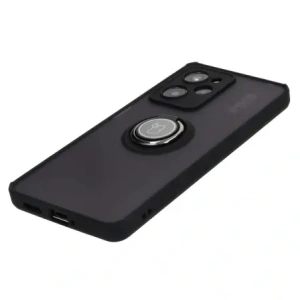 Hurtownia GSM - Bizon Case Hybrid Ring Xiaomi Poco X5 Pro rauchig mit einem schwarzen Rahmen - BIZ2176 - {ean13} - Hurt