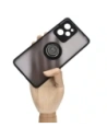 Wholesale Bizon Case Hybrid Ring Xiaomi Poco X5 Pro smoky with a black frame - BIZ2176 - {ean13} - Hurt