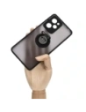 Wholesale Bizon Case Hybrid Ring Xiaomi Poco X5 Pro smoky with a black frame - BIZ2176 - {ean13} - Hurt