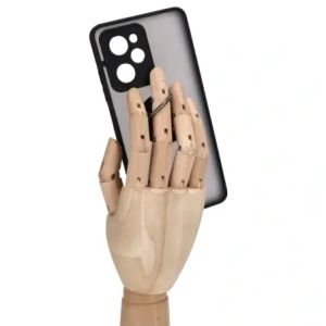 Hurtownia GSM - Bizon Case Hybrid Ring Xiaomi Poco X5 Pro rauchig mit einem schwarzen Rahmen - BIZ2176 - {ean13} - Hurt