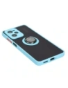 Hurtownia GSM - Etui s úchytem na prst Bizon Case Hybrid Ring pro Xiaomi Poco X5 Pro kouřové s jasně modrým rámečkem - BIZ2177 - {ean13} - Hurt