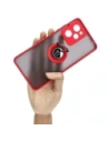 Hurtownia GSM - Etui s úchytem na prst Bizon Case Hybrid Ring pro Xiaomi Poco X5 Pro kouřové s jasně modrým rámečkem - BIZ2177 - {ean13} - Hurt