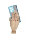 Hurtownia GSM - Bizon Case Hybrid Ring Xiaomi Poco X5 Pro fumuriu cu un cadru bleu deschis - BIZ2177 - {ean13} - Hurt