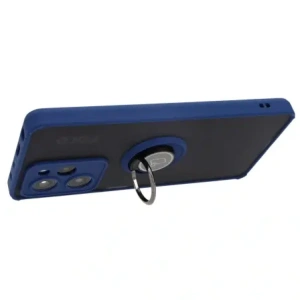 Hurtownia GSM - Bizon Case Hybrid Ring Xiaomi Poco X5 Pro rauchig mit einem navyblauen Rahmen - BIZ2178 - {ean13} - Hurt