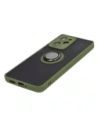 Hurtownia GSM - Etui s úchopem na prst Bizon Case Hybrid Ring do Xiaomi Poco X5 Pro kouřové se zeleným rámečkem - BIZ2179 - {ean13} - Hurt