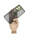 Hurtownia GSM - Etui s úchopem na prst Bizon Case Hybrid Ring do Xiaomi Poco X5 Pro kouřové se zeleným rámečkem - BIZ2179 - {ean13} - Hurt