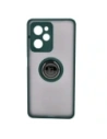 Hurtownia GSM - Etui s úchytem na prst Bizon Case Hybrid Ring do Xiaomi Poco X5 Pro kouřové s tmavě zeleným rámečkem - BIZ2180 - {ean13} - Hurt