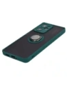 Hurtownia GSM - Etui s úchytem na prst Bizon Case Hybrid Ring do Xiaomi Poco X5 Pro kouřové s tmavě zeleným rámečkem - BIZ2180 - {ean13} - Hurt