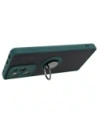 Hurtownia GSM - Etui s úchytem na prst Bizon Case Hybrid Ring do Xiaomi Poco X5 Pro kouřové s tmavě zeleným rámečkem - BIZ2180 - {ean13} - Hurt