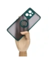 Hurtownia GSM - Etui s úchytem na prst Bizon Case Hybrid Ring do Xiaomi Poco X5 Pro kouřové s tmavě zeleným rámečkem - BIZ2180 - {ean13} - Hurt