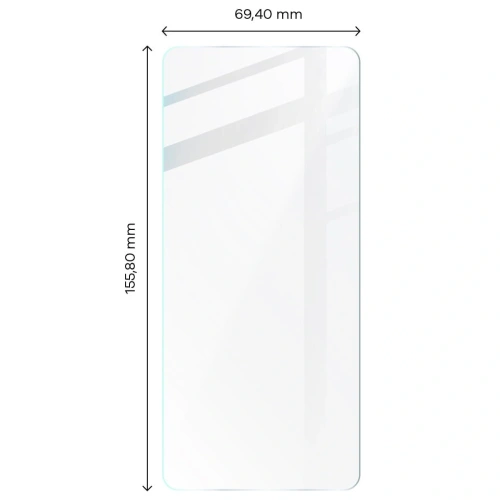 3x Szkło na ekran + szkło na aparat BIZON Clear 2 do Poco X5 Pro