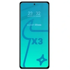 Hurtownia GSM - 3x Glas für den Bildschirm + Glas für die Kamera BIZON Clear 2 für Poco X5 Pro - BIZ2181 - {ean13} - Hurt
