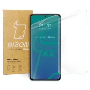 Hurtownia GSM - Fólie hydrogelová na displej Bizon Glass Hydrogel pro Poco X5 Pro Redmi Note 12 Pro 5G Redmi Note 12 Pro+ 5G [2 PACK] - BIZ2183 - {ean13} - Hurt