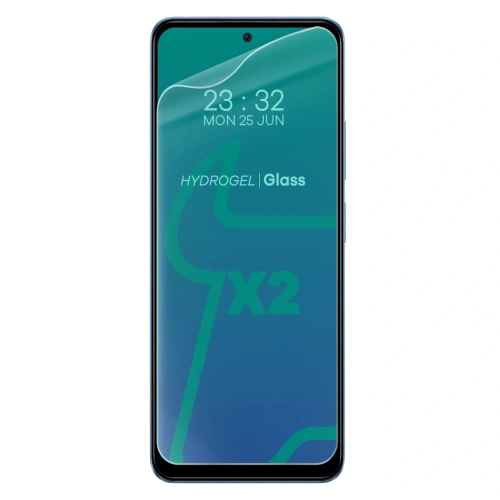 Folia hydrożelowa na ekran Bizon Glass Hydrogel do Poco X5 Redmi Note 12 4G/5G [2 PACK]