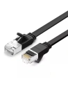 Płaski kabel sieciowy UGREEN z metalowymi wtyczkami, Ethernet RJ45, Cat.6, UTP, 2m (czarny)