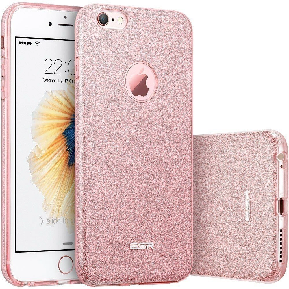 Hurtownia GSM - Etui ESR Glitter Shine Apple iPhone 6/6s 4.7 Rose Gold - ESR156RS - {ean13} - Hurt