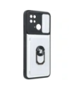 Hurtownia GSM - Etui Bizon Case Camshield Card Slot Ring do Xiaomi Redmi 10C białe - BIZ2189 - {ean13} - Hurt