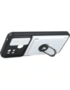 Hurtownia GSM - Etui Bizon Case Camshield Card Slot Ring do Xiaomi Redmi 10C białe - BIZ2189 - {ean13} - Hurt