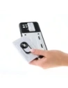 Hurtownia GSM - Etui Bizon Case Camshield Card Slot Ring do Xiaomi Redmi 10C białe - BIZ2189 - {ean13} - Hurt
