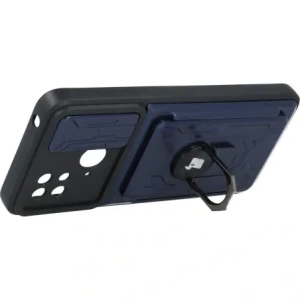 Hurtownia GSM - Bizon Case Camshield Kartensteckplatz Ring Xiaomi Redmi 10C marineblau - BIZ2190 - {ean13} - Hurt