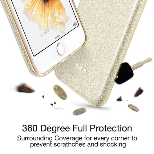 Etui ESR Glitter Shine Apple iPhone 6/6s 4.7 Rose Gold