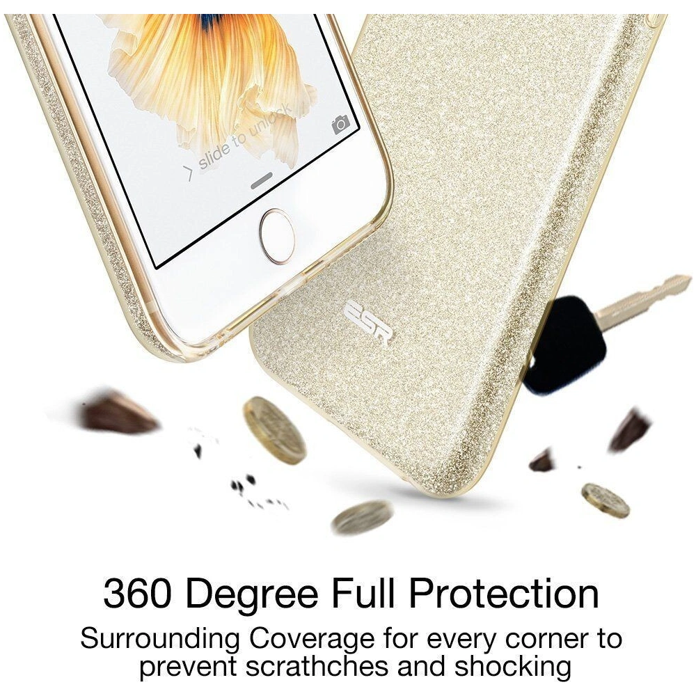 Hurtownia GSM - Etui ESR Glitter Shine Apple iPhone 6/6s 4.7 Rose Gold - ESR156RS - {ean13} - Hurt