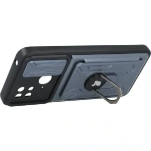 Hurtownia GSM - Bizon Case Camshield Kartensteckplatz Ring Xiaomi Redmi 10C grau - BIZ2191 - {ean13} - Hurt