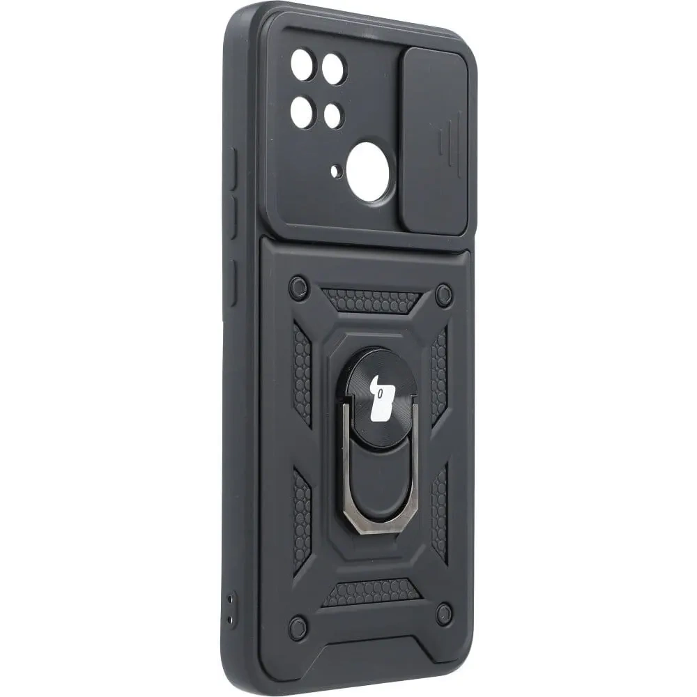 Hurtownia GSM - Etui Bizon Case CamShield Ring do Xiaomi Redmi 10C czarne - BIZ2192 - {ean13} - Hurt