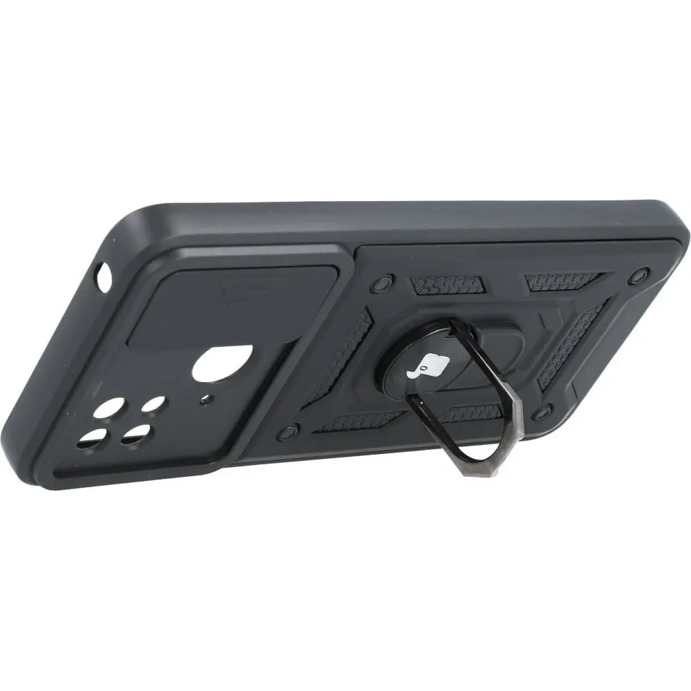 Hurtownia GSM - Etui Bizon Case CamShield Ring do Xiaomi Redmi 10C czarne - BIZ2192 - {ean13} - Hurt