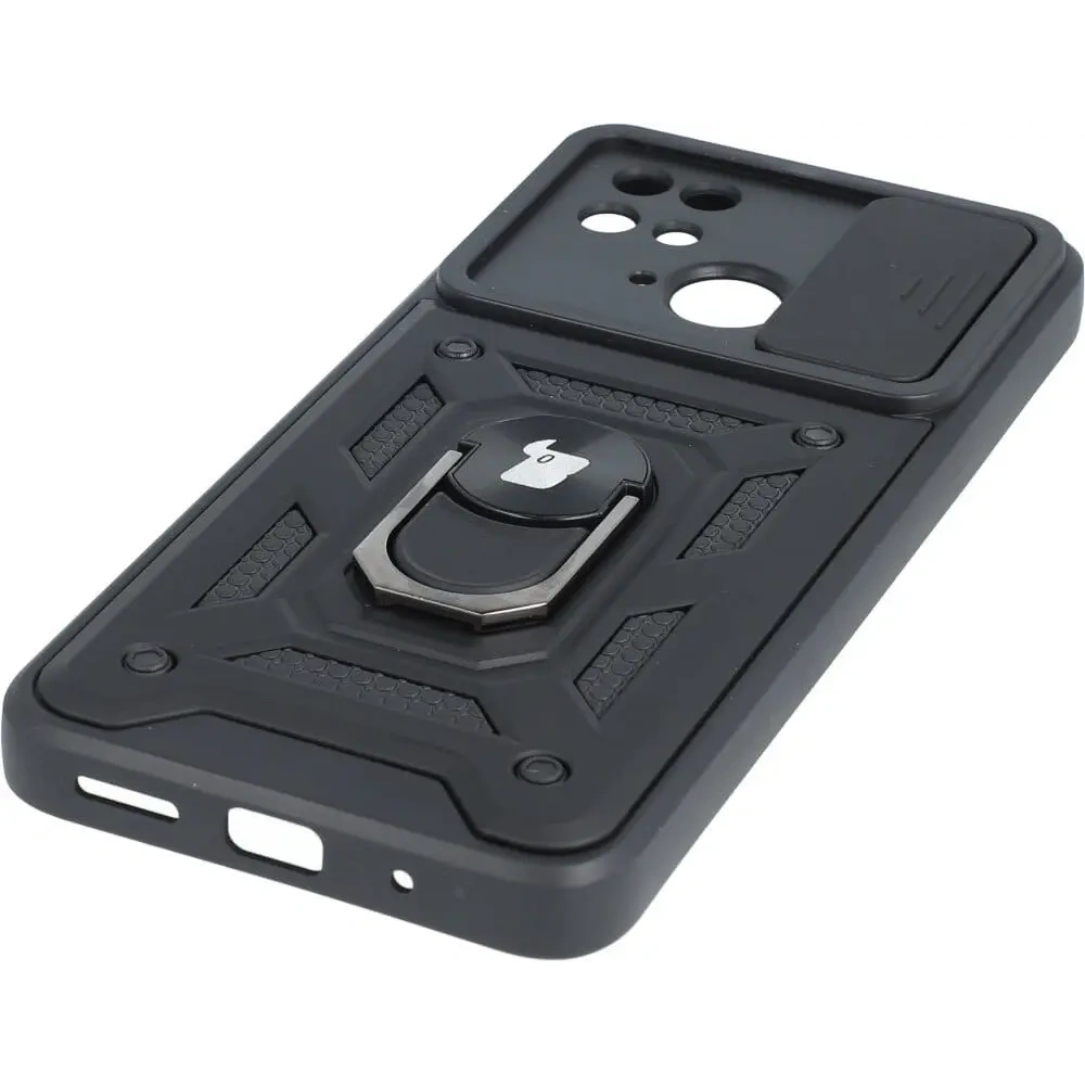 Hurtownia GSM - Etui Bizon Case CamShield Ring do Xiaomi Redmi 10C czarne - BIZ2192 - {ean13} - Hurt