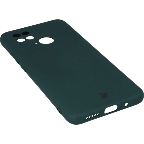 Etui Bizon Case Silicone do Xiaomi Redmi 10C ciemnozielone
